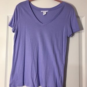 Forever21 // basic lavender top